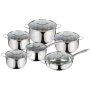 Berlinger Haus Silver Jewellery Collection 12 Piece Cookware Set BH6661