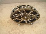 Oval Art Decor Box 5X7X3CM