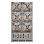Tear Resistant Deco MINI Prints French Bunny