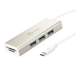 J5CREATE JCH347 Type-c 3 Port Hub