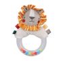 Baby Rattles Ring Toy Soft Plush Colorful Color Rattle Newborn Sensory Toy