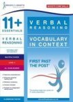 11+ Essentials Verbal Reasoning: Vocabulary In Context Level 4 Paperback