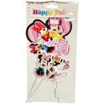 Daisy & Minnie Cardboard Cake Topper Set