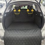 1PC Car Pet Mat Waterproof And Dirty Resistant Trunk Mat Comes With Small Pocket Adjustable Rear Tail Box Car Box Mat