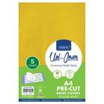 Marlin A4 Pre-cut Book Covers Colour Kraft 5S – Click On Item For Colour Options