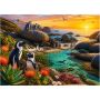 Penguin Rocky Cove 1000 Piece Puzzle For Adults