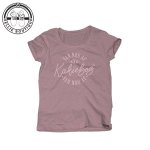Ladies Gladde Handjie Tee - Mauve Glow - 3XL