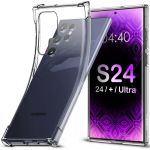 Samsung S24 Series S24 + ULTRA Shockproof Clear Case - Flexible Back