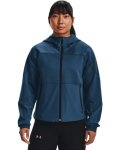 Women's Ua Storm Rush Swacket Full Zip - Petrol Blue XL