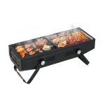Ashcomonline Foldable Portable Braai + Grill Glider Rack Grill