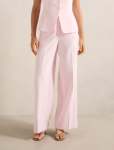 Lee Wide Leg Pants - 16 Cherry Blossom Suit