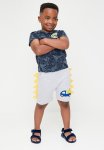 PoP Candy Shorts-grey & Yellow