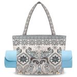 Yoga Mat Bag Yoga Bags And Carriers Fits All Your Stuff Yoga Tote Bag With Zipper Pocket Yoga Mat Carrier Take In Out Mat
