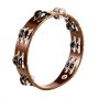 Meinl TA2AB Traditional Double Row Tambourine