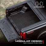 Next Gen Ford Ranger Wildtrak Double Cab Hamer H-load Bin Mat For