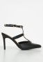 Madison Lolly Pointed Studded Heel - Black