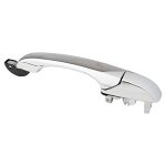 Trq Exterior Door Handle Chrome Rear Compatible With 2008-2016 Chrysler Town & Country 2008-2018 Dodge Grand Caravan