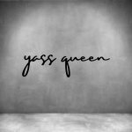 Yass Queen - L 450MM Grey Font 3