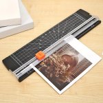 A4 A5 Paper Cutting Guillotine Paper Cutter With Pull-out Ruler For Photo Trimmers Scrapbook Lightweight Cutting Mat Machine