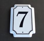 7 Enamel Plaque – 16X11CM