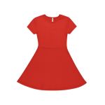 Older Girl Rib Skater Dress