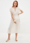 Tie Detailed Rustic Kimono Kaftan - Neutral