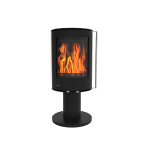 Blaze Slow Combustion Freestanding On Pedestal Fireplace