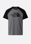 M Ss Raglan Easy Tee - Tnf Medium Grey Heather Dyy
