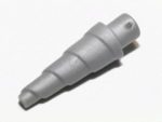 Parts Horn Unicorn 89522 - Flat Silver