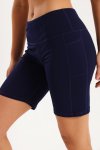 Ladies High Impact Biker Padel Shorts With Pockets