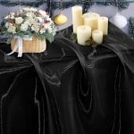 Mds Pack Of 5 Yard Sheer Organza Fabric For Wedding Party Home Event Banquet Decorations Backdrop Curtain Craft Dress Sewing Fas