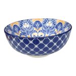 Cobalt Star Ceramic Bowl 6CMH