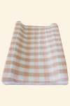 Pretty As A Peach Washed Cotton Changing Mat Cover - Changing Mat Cover & Inner