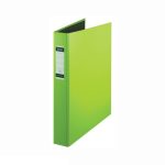 Donau A4 2R 30MM Polyprop Binder Lime