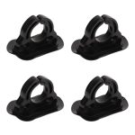 4 Pcs Inflatable Boat Paddle Clips Kayak Paddle Holder Clip Accessories Kayak Paddle Keeper For Rubber Boats Inflatable Boats