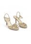 Diamante Knot Strap Stiletto Sandals