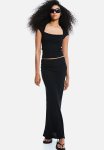Cap-sleeved Top - Black