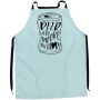 Beer Never Broke Printed Apron