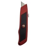 Professional Utility Knife With Blades Red 2 Piece