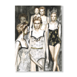 Fashion Forward Art Print - A3