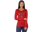Ladies Long Sleeve All Star T-Shirt - 4XL White