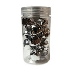 AWR100410-1 Bells Silver Set Of 14 - 2.5CM