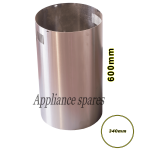 Extractor Top Flute H:600MM X 340MM