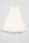 PoP Candy Polka Dot Mesh Dress - Black & Off White