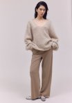 Jersey Cr Pe Trousers - Beige