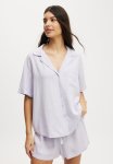Cotton On Plus Body Woven Sleep Set - Thistle