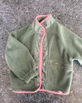 Cotton On Turquoise And Pink Fleece Sweater 3 4Y