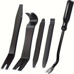 Professional Automotive Interior Removal Tool Kit - Non-scratch Plastic Pry Tool Kit For Vehicle Interior Door Panel Clips And F