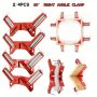 2/4PCS 90 Degrees Angle Clamp Right Angle Woodworking Frame Clamp Multifunction Diy Glass Corner Holder Woodworking Hand Tool