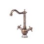 TBTF004- Floral And Brass Bathroom Kitchen Mixer